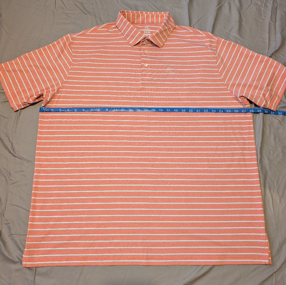 Rhoback Salmon with White and Blue Stripes